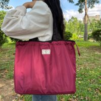 Büyük Boy Katlanabilir Alışveriş ve Pazar Çantası