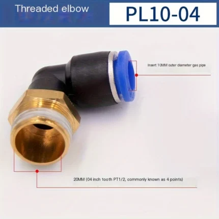 10mm pnömatik hortum bağlantı parçası, sağlam ve dayanıklı