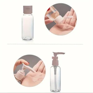 Seyahat boy kozmetik düzenleyici, 11 parçalı taşıma çantası