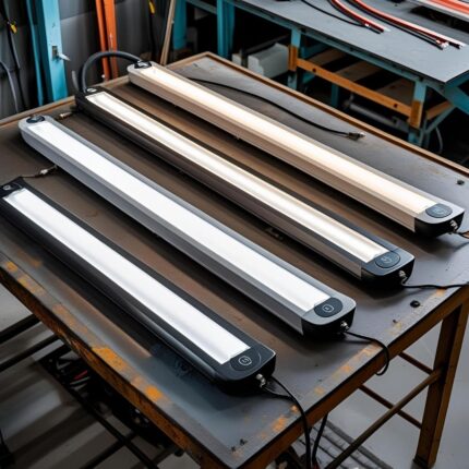 12V LED ışık, karavan ve araç içi kullanım için anahtarlı