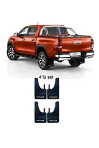 4'lü Pikap Çamurluk Seti - Toz, Çamur Koruma - Görsel 2