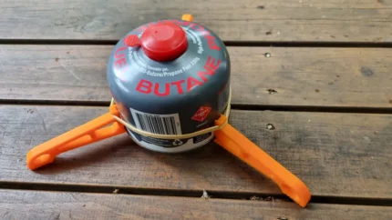 Gaz ocağı sabitleme ayağı, güvenli ve stabil kullanım.