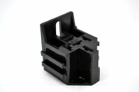 4 ve 5 fisli mini role soketi, kablosuz, terminalsiz, siyah