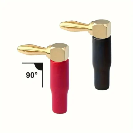 4mm hoparlör bağlantı fişi, erkek ve dişi uçlu