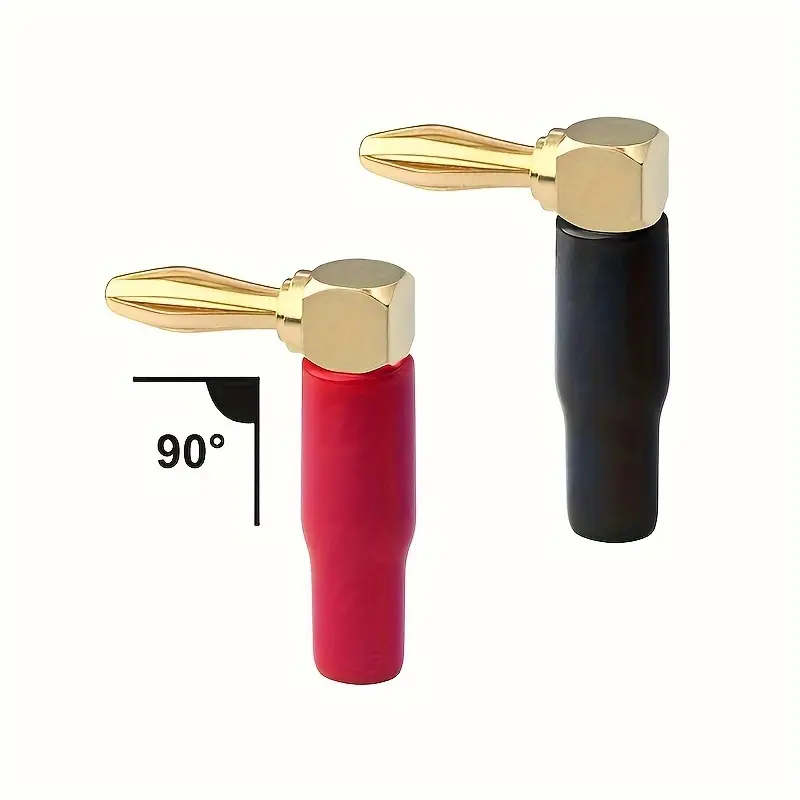 4mm Hoparlör Bağlantı Fişi (Erkek-Dişi) 4mm hoparlör bağlantı fişi, erkek ve dişi uçlu