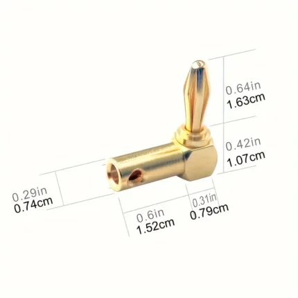 4mm hoparlör bağlantı fişi, erkek-dişi, ses sistemi