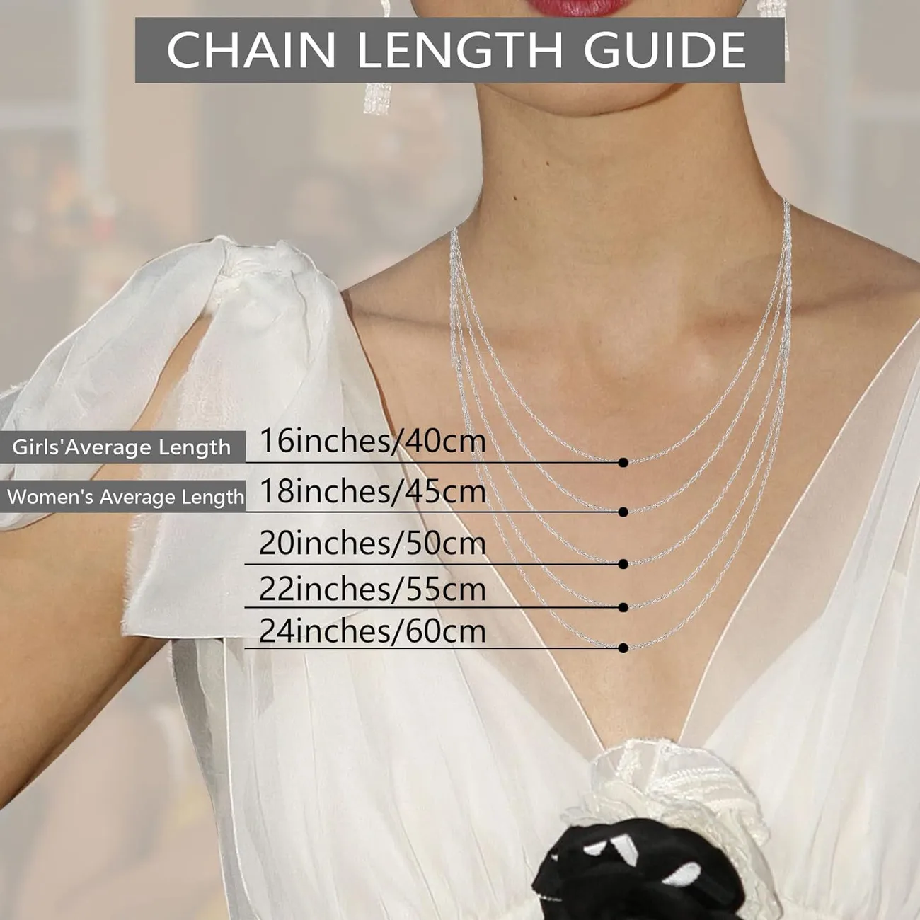 60 cm ince altın kolye zinciri, çeşitli modeller