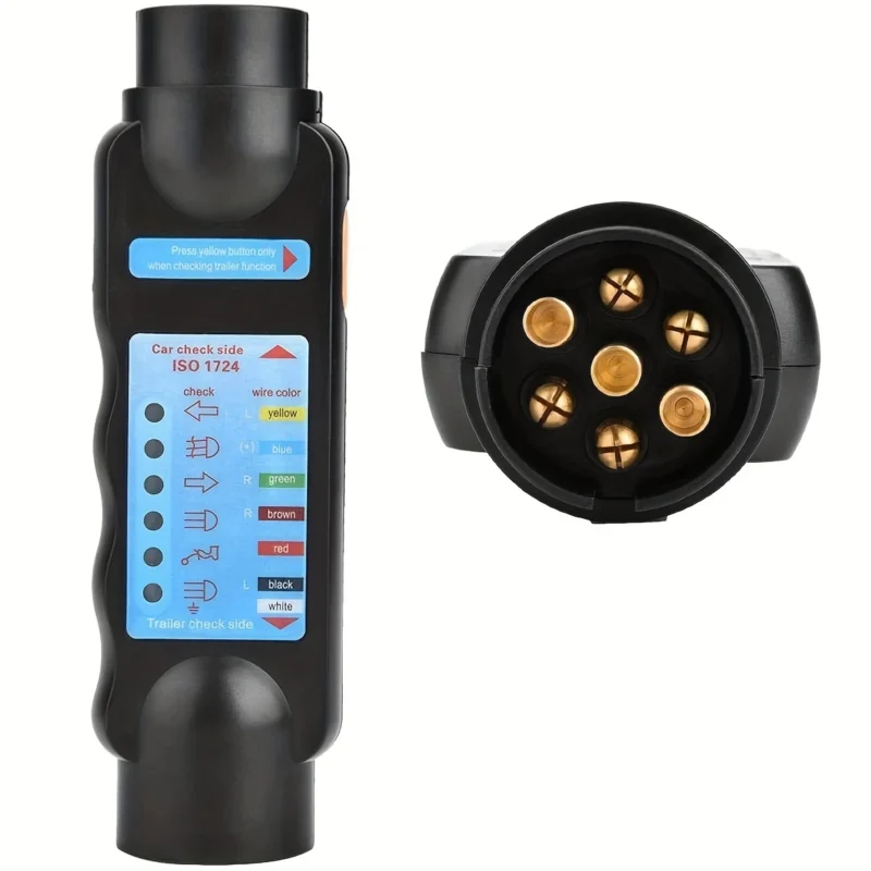 7 Pin Karavan Soketi Test Cihazı 7 pin karavan soketi test cihazı ile elektrik bağlantınızı kontrol edin.