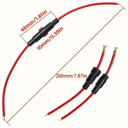 Elektrik tesisatı güvenliği için hat üstü sigortaları