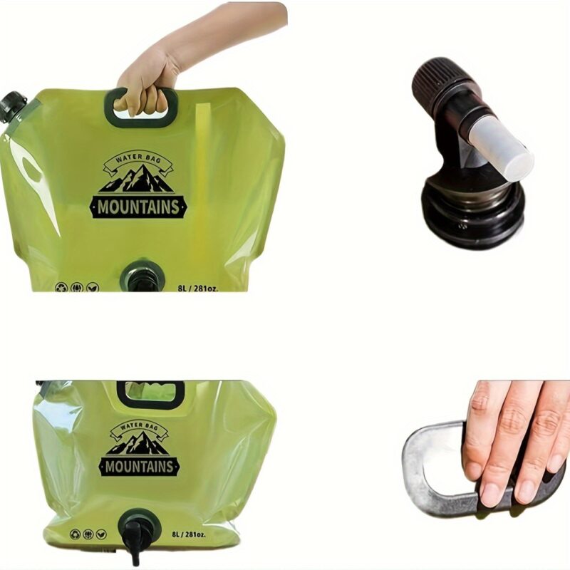 Katlanabilir Su Bidonu Musluklu Taşınabilir - Görsel 3