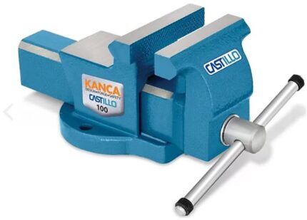 125mm güçlü yapıda Kanca Castillo mengene, hobi ve profesyonel kullanım için ideal.