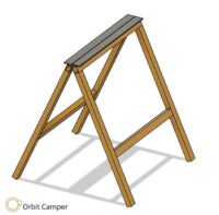 Katlanabilir taşınabilir çalışma tezgahı, sağlam ve pratik.