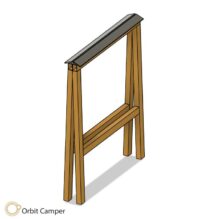 Katlanabilir taşınabilir çalışma tezgahı, sağlam ve pratik.