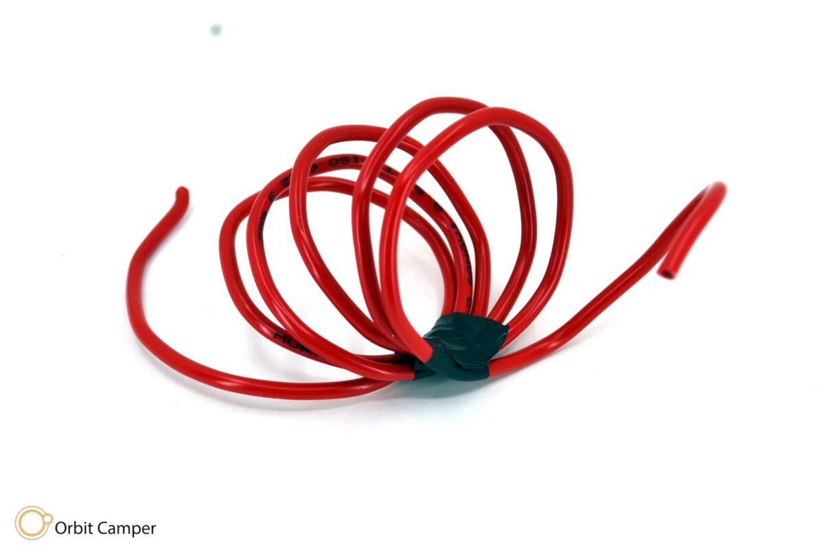 3mm² kırmızı bakır kablo, kalaylı, denizcilik