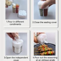 4'lü Mini Baharatlık - Görsel 2