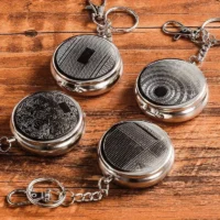 Şık ve dayanıklı paslanmaz çelik anahtarlık kül tablası