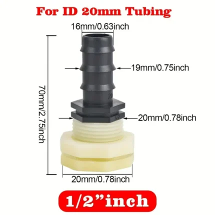Bahçe hortumu için su deposu çıkışı, kolay bağlantı sağlar.