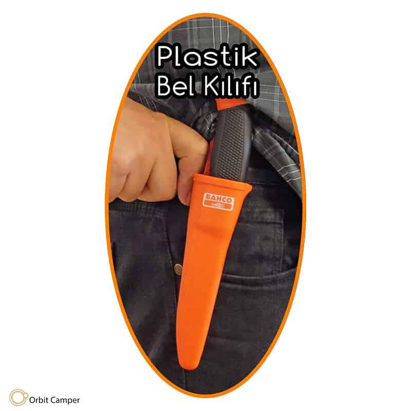 Bahco 2444 Mora Çok Amaçlı Bıçak Bahco 2444 Mora çok amaçlı paslanmaz çelik bıçak