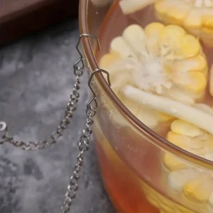 Bardak içi çay demleme süzgeci, paslanmaz çelik, pratik kullanım