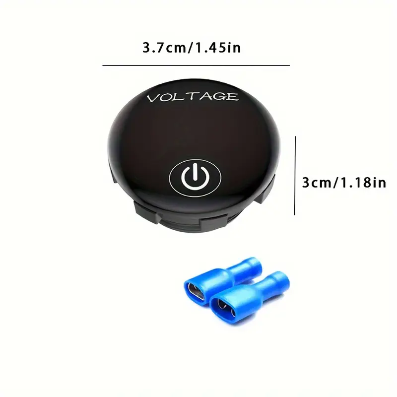 Dijital Voltmetre - Hassas Voltaj Ölçümü Hassas dijital voltmetre, araç ve elektronik projeler için ideal.