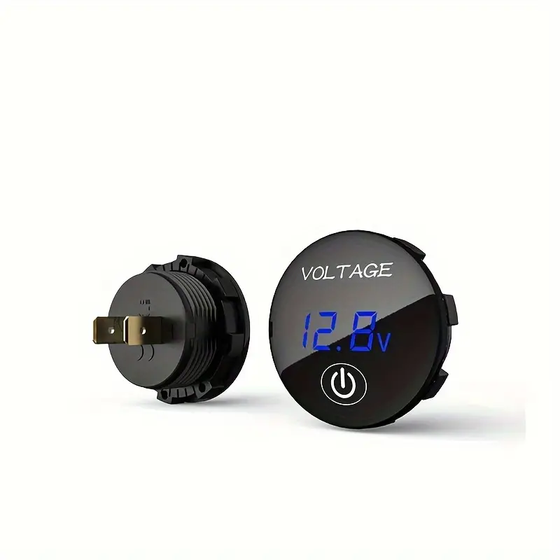 Dijital Voltmetre - Hassas Voltaj Ölçümü Hassas dijital voltmetre, araç ve elektronik projeler için ideal.