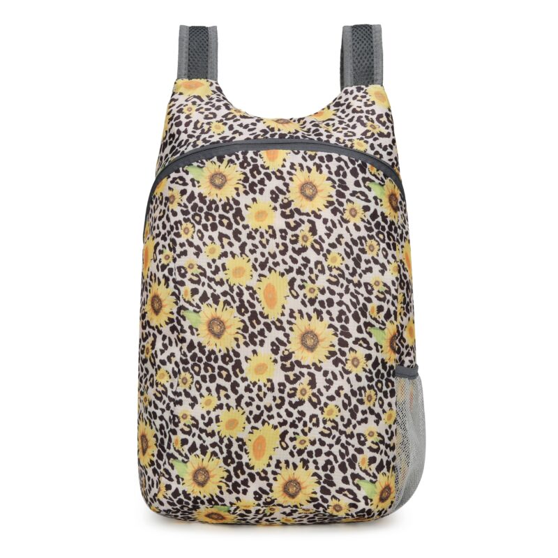 ebcda14e-5f14-4231-9088-d44877984963-6.jpg Çiçek Desenli Sırt Çantası Ultra İnce Katlanabilir - Görsel 1