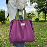 Büyük Boy Katlanabilir Alışveriş ve Pazar Çantası - Görsel 6