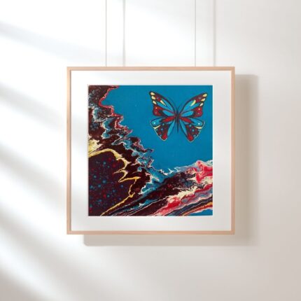 Emine Uyanık imzalı el yapımı tablo, özgün sanat eseri