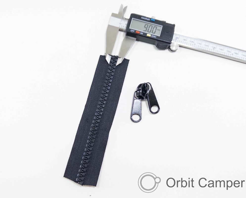 Dayanıklı T9 kemik fermuar, çadır branda için ideal.