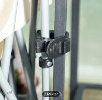 Dayanıklı sentetik kauçuk kelepçe, 30-36 mm çaplı ürünler için.