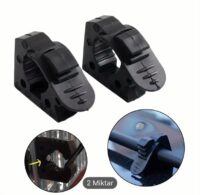 Dayanıklı kauçuk kelepçe, 30-36 mm çaplı ürünler için ideal.