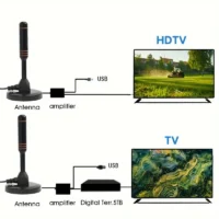 Yükselticili karasal yayın karavan TV anteni