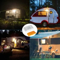 Karavan dış mekan 12V LED anahtarlı aydınlatma