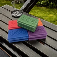 Taşınabilir katlanır oturma pedi, kamp, piknik için ideal.