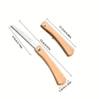 Katlanabilir küçük budama testeresi, kamp için ideal.