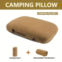 Rahat ve destekleyici memory foam kamp yastığı