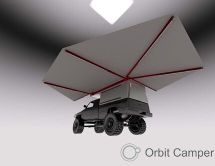 Orbit tente modeli, modern ve şık tasarım.