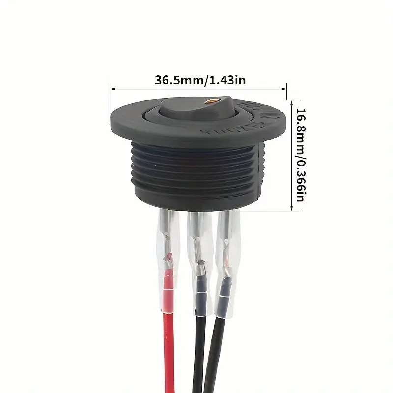 Panel Üstü Açma Kapama Düğmesi Panel üstü açma kapama düğmesi, elektronik projeler için ideal.