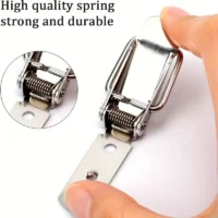 Paslanmaz çelikten dayanıklı mandal kilit.