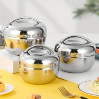 800ml paslanmaz çelik yemek termosu, sıcak ve soğuk yemekler için ideal.