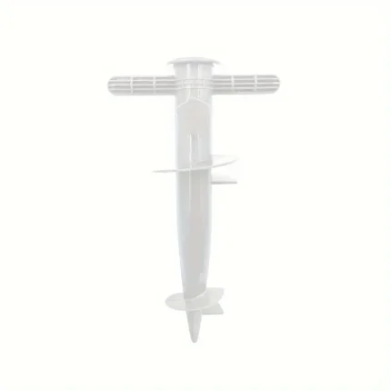 Plaj şemsiyesi için sağlam kum tutucu, rüzgara karşı koruma.