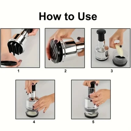 Pratik mutfak doğrayıcı, sebze ve meyve doğrama