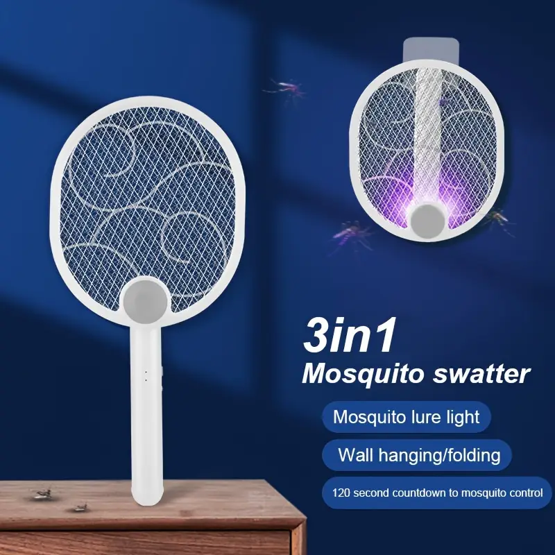 Şarjlı elektrikli sivrisinek öldürücü, sineklerden kurtulun.