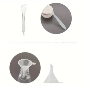 Seyahat boy kozmetik ürünleri taşıma seti, 11 parça.