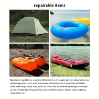 Şişme ürünler için pratik tamir bandı, hızlı ve kolay onarım.