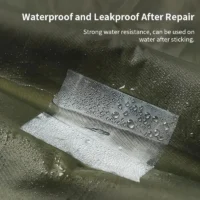 Şişme ürünler için güçlü tamir bandı, hızlı ve kolay onarım.